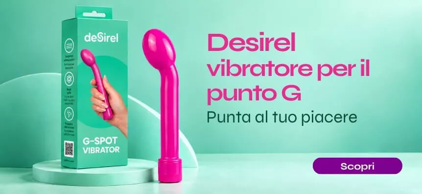 Nuovo vibratore Desirel curvo per il punto G, per un piacere mirato | Sexy Shop Italia Desirel.it