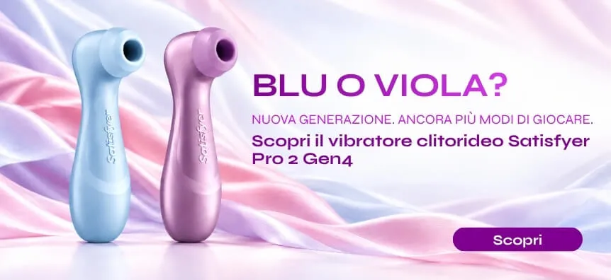 Blu o viola? Scopri i nuovi stimolatori clitoridei Satisfyer Pro 2 Gen4 su Desirel.it | Sexy Shop Italia Desirel.it