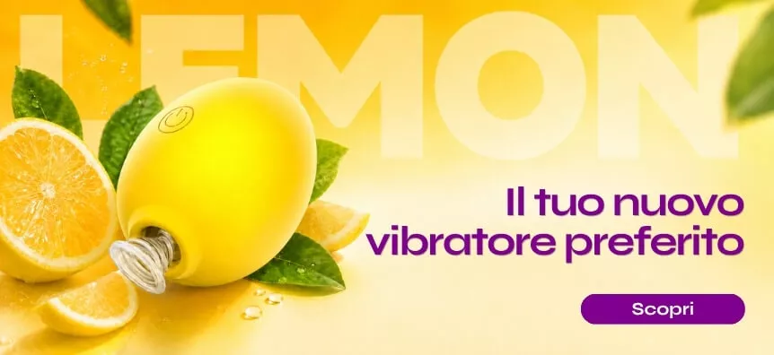 Engily Ross Lemon - stimolatore clitorideo ondulato al limone | Sexy Shop Italia Desirel.it 