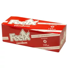 FeelX - preservativi fragola - confezione 144 pezzi