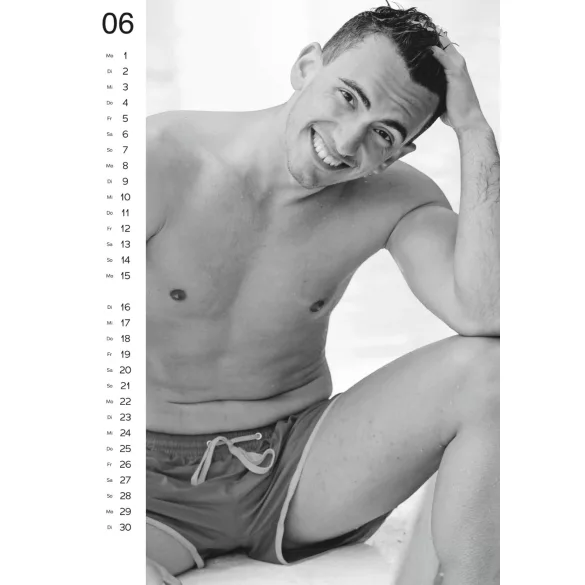 Calendario da parete maschile - 2026