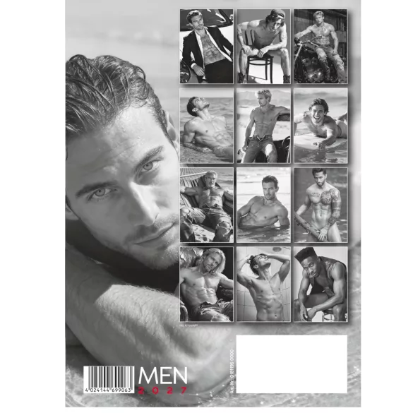 Men 2027 - calendario erotico da parete (10 pz)