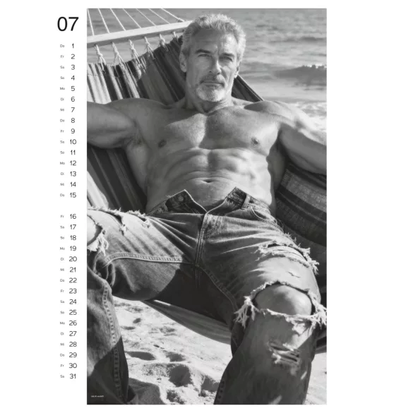 Uomini 2027 - calendario da parete erotico (1 pz)