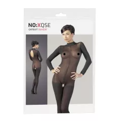 NO:XQSE - Body sexy donna - rete trasparente - M/L