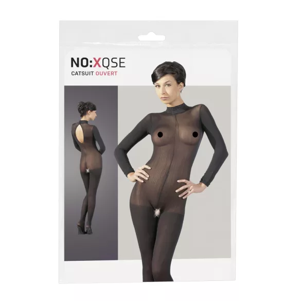 NO:XQSE - Body sexy donna - rete trasparente - M/L