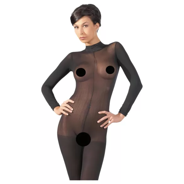 NO:XQSE - Body sexy donna - rete trasparente - M/L