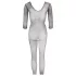 NO:XQSE - bodystocking rete intera - nero - taglia S-L