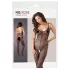NO:XQSE - body a rete aperto (nero) - XL/XXL