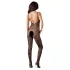 NO:XQSE - body a rete aperto (nero) - XL/XXL