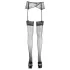 Cottelli - Collant autoreggenti in pizzo - nero - 3/L