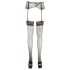 Cottelli - Calze di pizzo nere - 4/XL