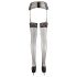 Cottelli - Calze di pizzo nere - 4/XL