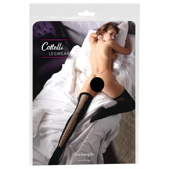 Cottelli - Autoreggenti sexy - Nero - M/L