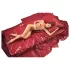 Lenzuolo laccato - lenzuolo impermeabile - 200x230 cm - rosso