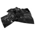 Vinyl - lenzuolo impermeabile per sesso - nero 135x200 cm