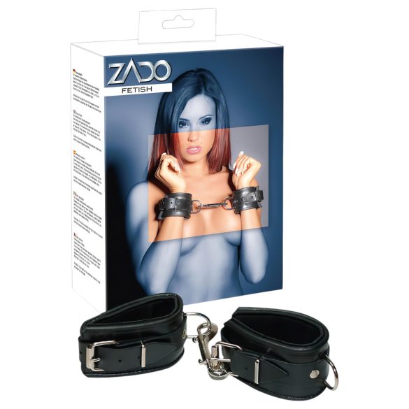 ZADO - manette in pelle (nero)