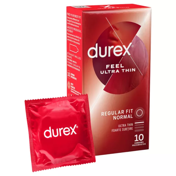 Durex - preservativi ultrasottili realistici - 10 pezzi