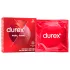 Durex - preservativi ultrasottili - sensazione naturale - confezione da 3