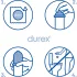 Durex - preservativi ultrasottili - sensazione naturale - confezione da 3