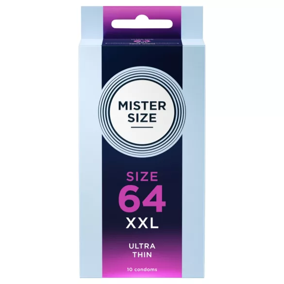 Mister Size - preservativi ultrasottili - 64mm - confezione da 10