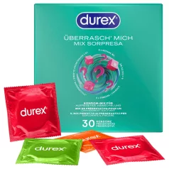   Durex Surprise Me - preservativi assortiti - confezione da 30 pezzi
