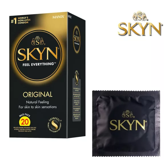 Manix SKYN - preservativi originali - lattice sintetico - 20 pezzi