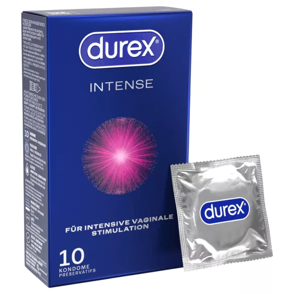 Durex Intense - Preservativi orgasmici (10 pz)