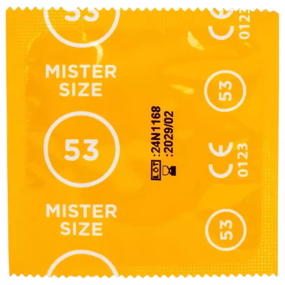 Mister Size - preservativi tester con misuratore pene - 3 pezzi