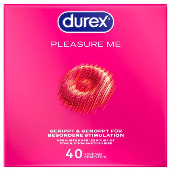 Durex - Preservativi Pleasure Me (40 pz)