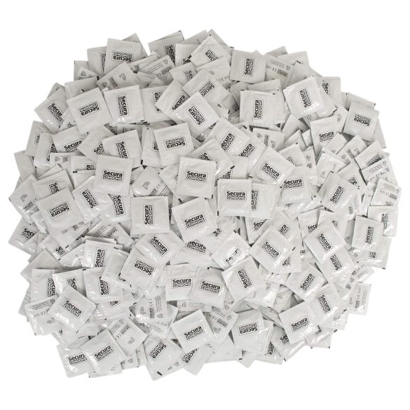 Secura Original - preservativi classici - lattice - 1000 pezzi