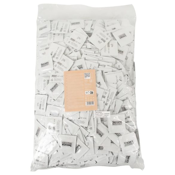 Secura Original - preservativi classici - lattice - 1000 pezzi