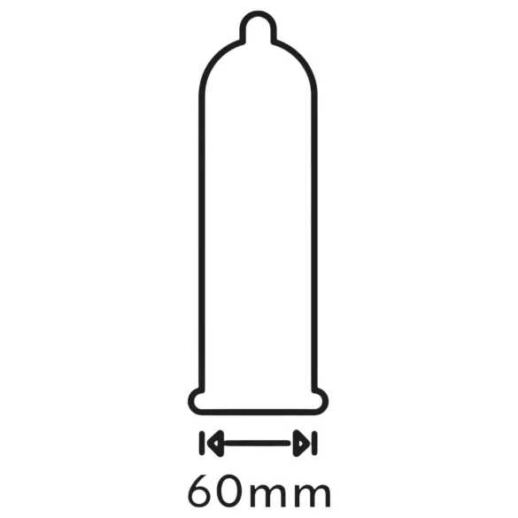 Secura Melanzana - preservativo extra grande - 60 mm (12 pz)