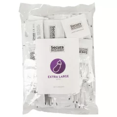   Secura Padlizsán - preservativi extra large - 60mm - confezione 100 pezzi