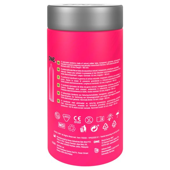 ONE Flavor Waves - preservativi aromatizzati - assortiti - 12 pezzi