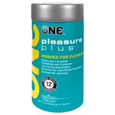   ONE Pleasure Plus - profilattico stimolante interno - confezione da 12