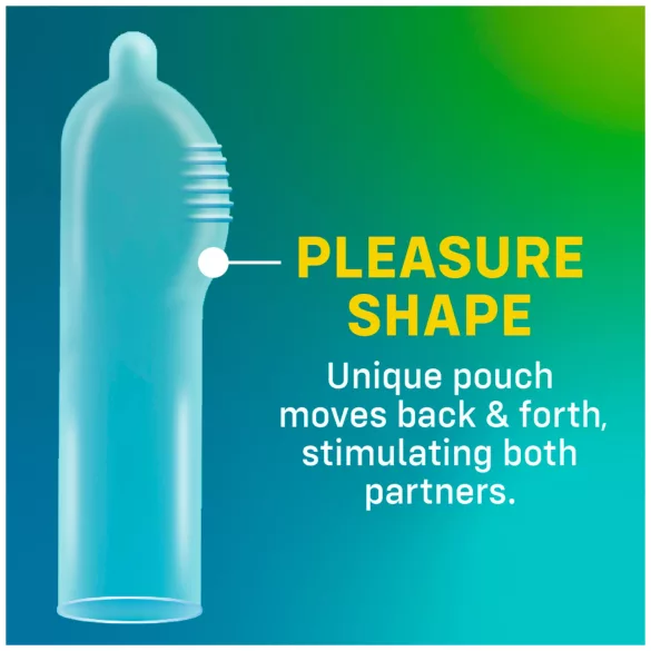 ONE Pleasure Plus - profilattico stimolante interno - confezione da 12