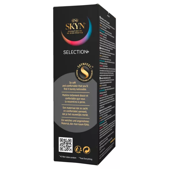 SKYN Selection+ - selezione di preservativi senza lattice (10 pz)