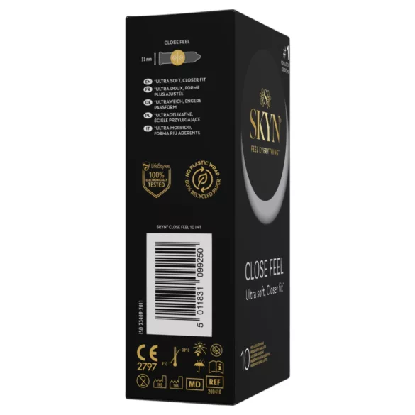 SKYN Close Feel - preservativi senza lattice, più stretti (10 pezzi)