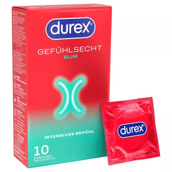 Durex - Preservativi Slim (10 pz)