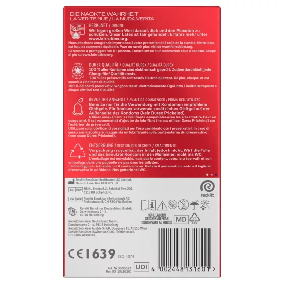 Durex - preservativi XXL (10 pz)