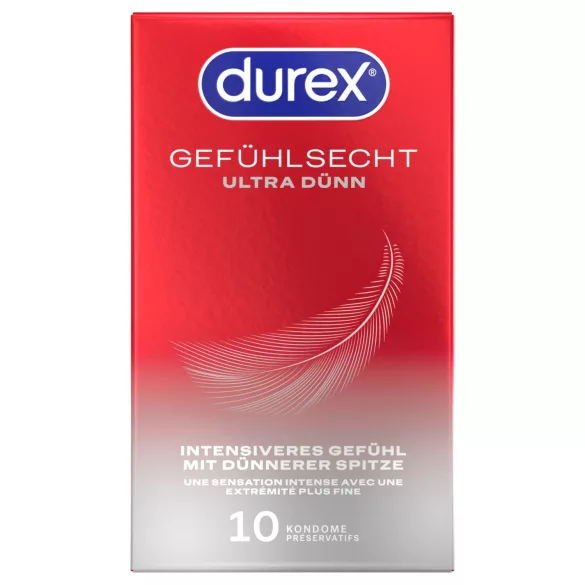 Durex - preservativi ultra sottili (10 pz)