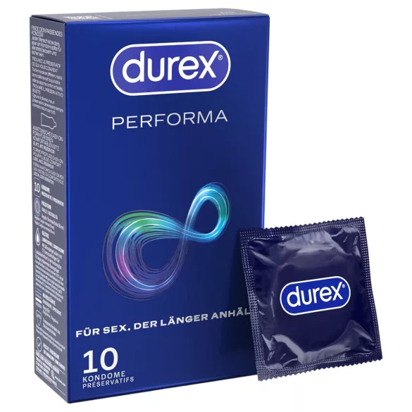 Durex Performa - preservativo ritardante - confezione da 10
