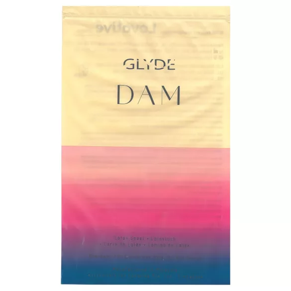 GLYDE - diga orale vegana in lattice - vaniglia