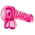 B Yours Basic 8 - dildo realistico con testicoli - 23cm - rosa
