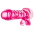 B Yours Basic 8 - dildo realistico con testicoli - 23cm - rosa