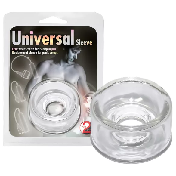 You2Toys - Manicotto ricambio in silicone - trasparente