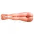 Pipedream - Fuck me silly 3 - masturbatore a forma di corpo femminile con gambe (color carne)