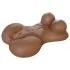 Pipedream Fuck Me Silly Sista - masturbatore a forma di torso femminile marrone (5,7 kg)