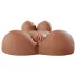 Pipedream Fuck Me Silly Sista - masturbatore a forma di torso femminile marrone (5,7 kg)