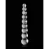 Icicles No. 2 - dildo in vetro con sfere - trasparente